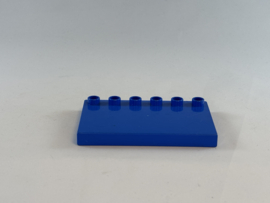 Dakplaat blauw Duplo