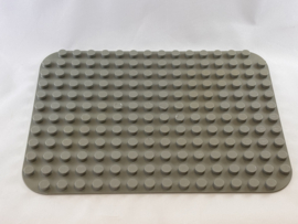 Bouwplaat 16 x 12 nops grijs Duplo