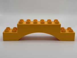 Ingangblok / boogblok helder lichtoranje Duplo