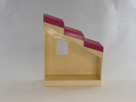 Dak hoog roze wit Duplo