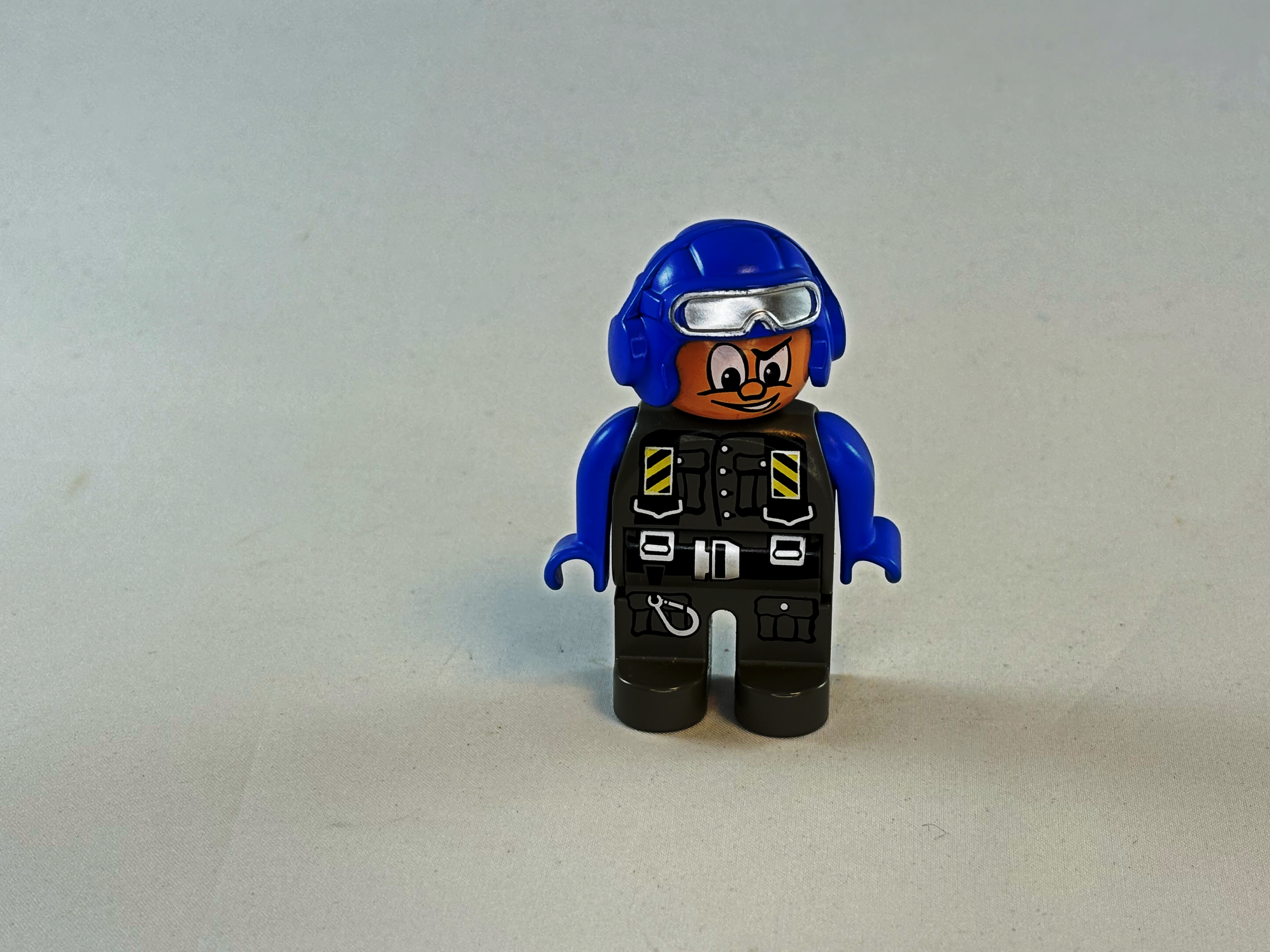 Piloot grijs blauw Duplo Toolo