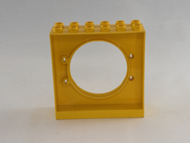 Houder ballenbaan geel  Duplo