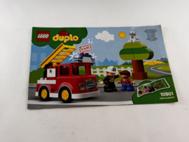 Bouwboekje 10901 brandweertruck Duplo