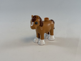 Paard / pony bruin Duplo