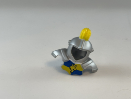 Harnas met pluim geel Duplo