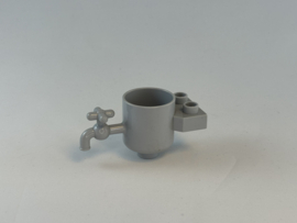 Kraan  / watertank grijs Duplo