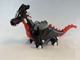 Draak zwart Duplo