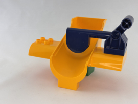 Laadglijbaan voor goederentrein met klep Duplo