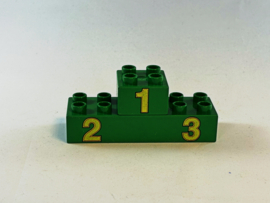 Podium donkergroen Duplo
