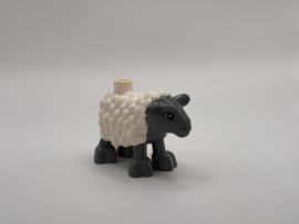 Schaap grijs / wit Duplo