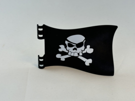 Piratenvlag zwart groot Duplo