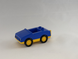 Auto blauw geel Duplo