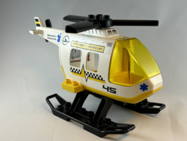 Helikopter eerste hulp (ziekenhuis) met kap Duplo