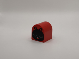 Boogblok rood lieveheersbeestje Duplo