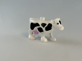 Koe wit met roze uiers Duplo