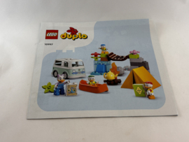 Bouwboekje 10997 kampeeravontuur  Duplo