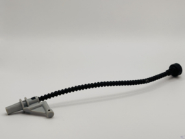 Brandslang / tankslang  grijs zwart Duplo