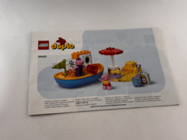 Bouwboekje 10432 Peppa Pig bootreis Duplo