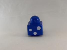 Primo blok blauw met stippen Duplo