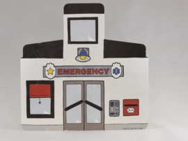 Plaat ziekenhuis Duplo