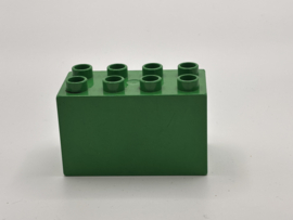 8 nops blok hoog groen Duplo