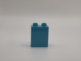 2 nops blok medium azuurblauw Duplo