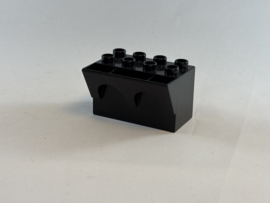 Kantelen kasteel zwart Duplo