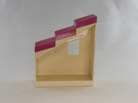 Dak hoog roze wit Duplo