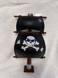 Zeil en mast piratenschip Duplo
