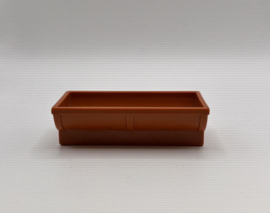 Voerbak rond bruin Duplo