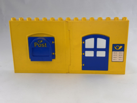 Muur geel postkantoor Duplo