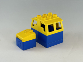 Trein cabine blauw Duplo