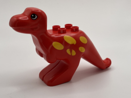 Dinosaurus groot rood b-keuze Duplo
