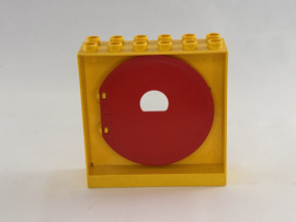 Houder ballenbaan met deur Duplo