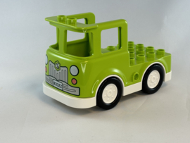 Truck / vrachtwagen groen Duplo