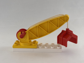Hijskraan geel Duplo