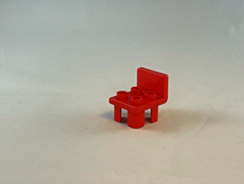 Stoel rood Duplo