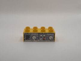 Bedieningspaneel op blok Duplo