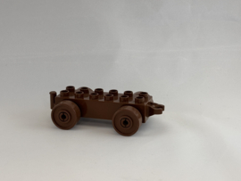 Kar/aanhanger bruin Duplo