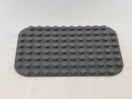 Bouwplaat 8 x 12 nops donkergrijs Duplo