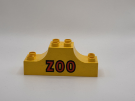 Sierblok ZOO geel Duplo