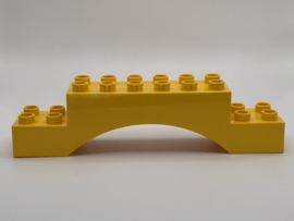 Ingangblok / boogblok geel Duplo