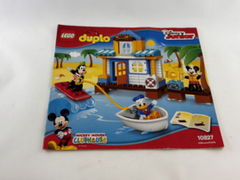 Bouwboekje 10827 strandhuis Duplo