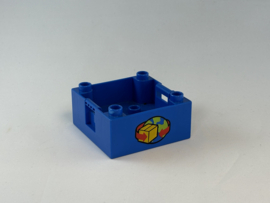 Kist voor transport blauw Duplo