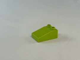 Dakblok laag schuin groen Duplo