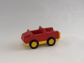Auto rood geel Duplo