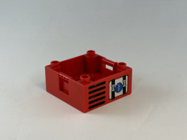 Kist brandweer rood Duplo