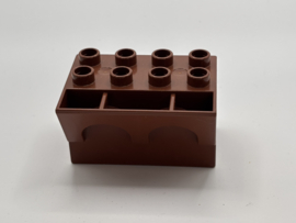 Kantelen kasteel bruin Duplo
