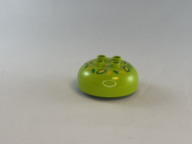 Bovenkant taart of ijs lime Duplo