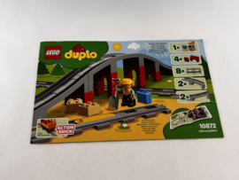 Boekje 10872 treinbrug Duplo